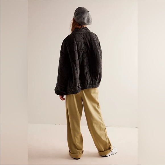 Free People Dolman Quilted Knit Jacket - Picture 2 of 7